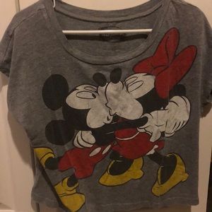 Mickey and Minnie Kissing Tee